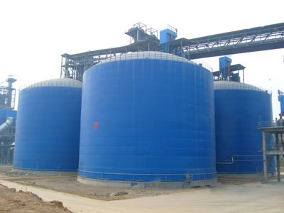 大观水泥钢板库改造