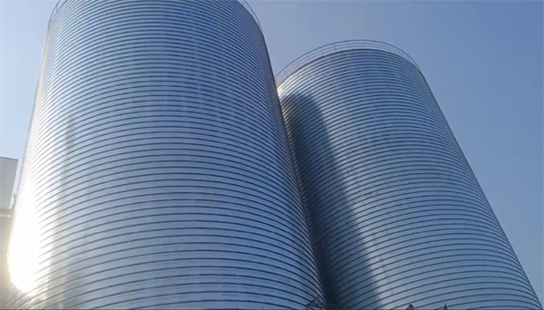 大观2座混凝土高架卷板仓