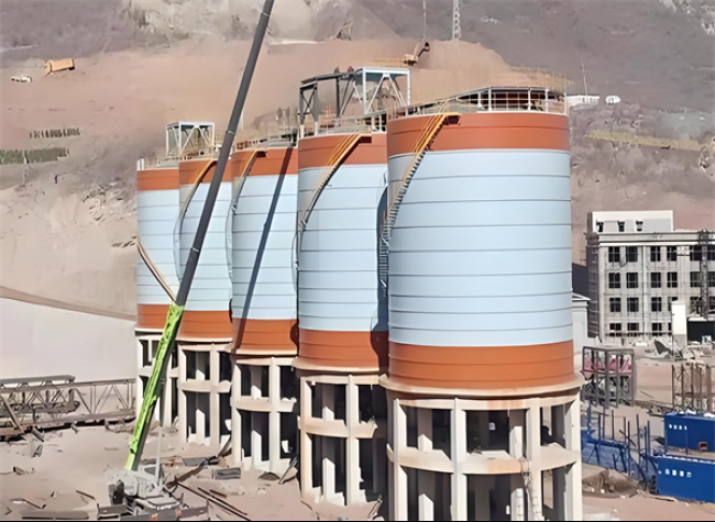 大观高架钢板仓